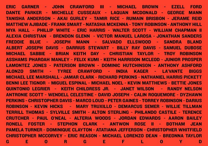Rest in Power. Credit: LA Johnson/NPR