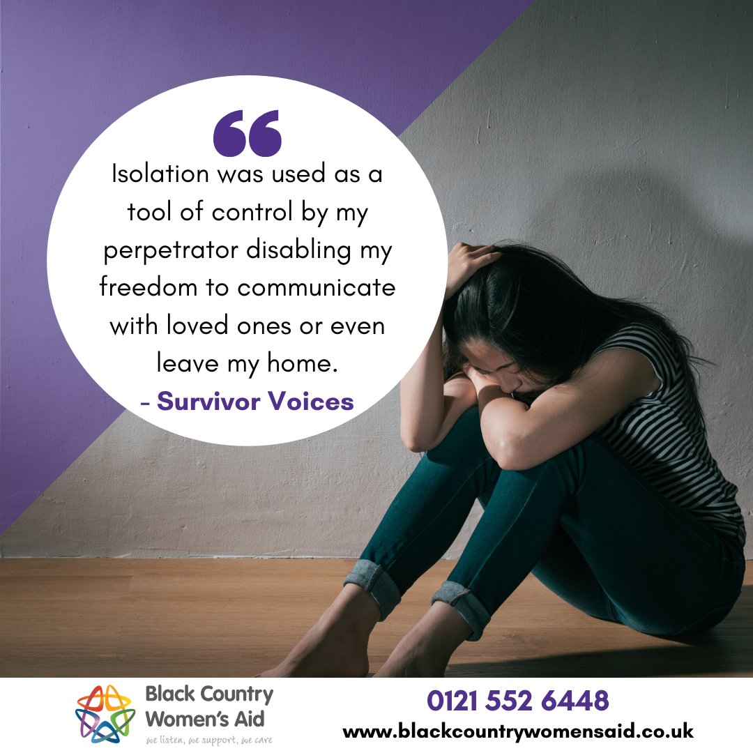 Our refuges are still open during COVID-19.

If you don’t feel safe at home, help is available to you:

Call 999 in an emergency
Call our 24-hour helpline 0121 552 6448
Text or WhatsApp us on 07384 466 181 (weekdays 9am to 9pm)
Visit our website: blackcountrywomensaid.co.uk