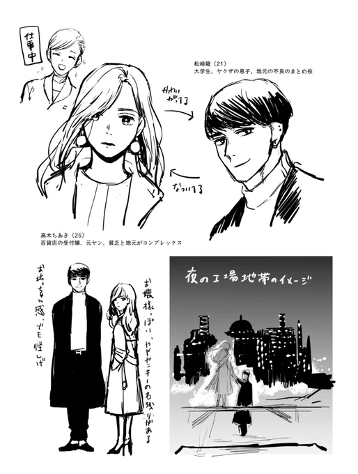「diadromous fish」ご覧いただきありがとうございました。タイトルは「川と海の両方で生きる魚」という意味でした。ちなみに二人が川に放した魚は龍の家で飼われていたシルバーアロワナと言う高級魚で、あの後二人はめちゃくちゃ怒られた…という設定がありました。 