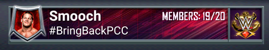 ChangaYT's tweet photo. Let's bring back the movement! From a tweet to a Team Bio change, anything helps. @WWESuperCard #WWESuperCard
#BringBackPCC https://t.co/D1HHzKi0Ga
