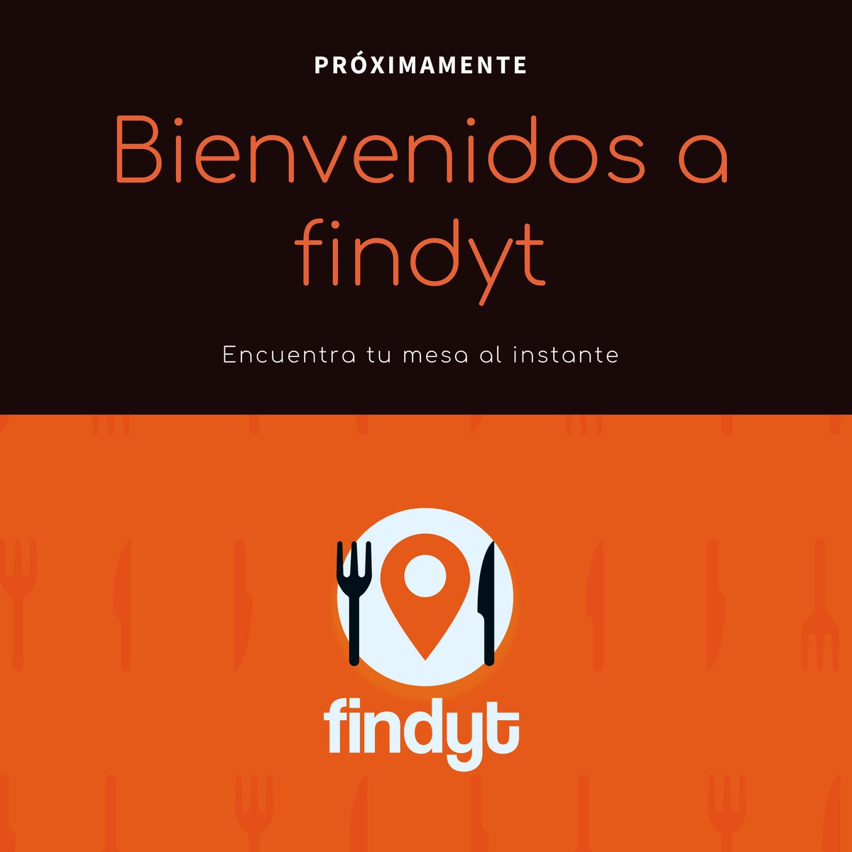 findytapp's tweet photo. Bienvenidos a findyt, vuestra nueva aplicación capaz de gestionar y proporcionar la disponibilidad de un local en tiempo real💡

Próximamente en App Store y Play Store...🧭

    ————————————

#befindyt #app #covid19 #mobile #smartbusiness #innovation #technologies https://t.co/k8JlxLNtpE