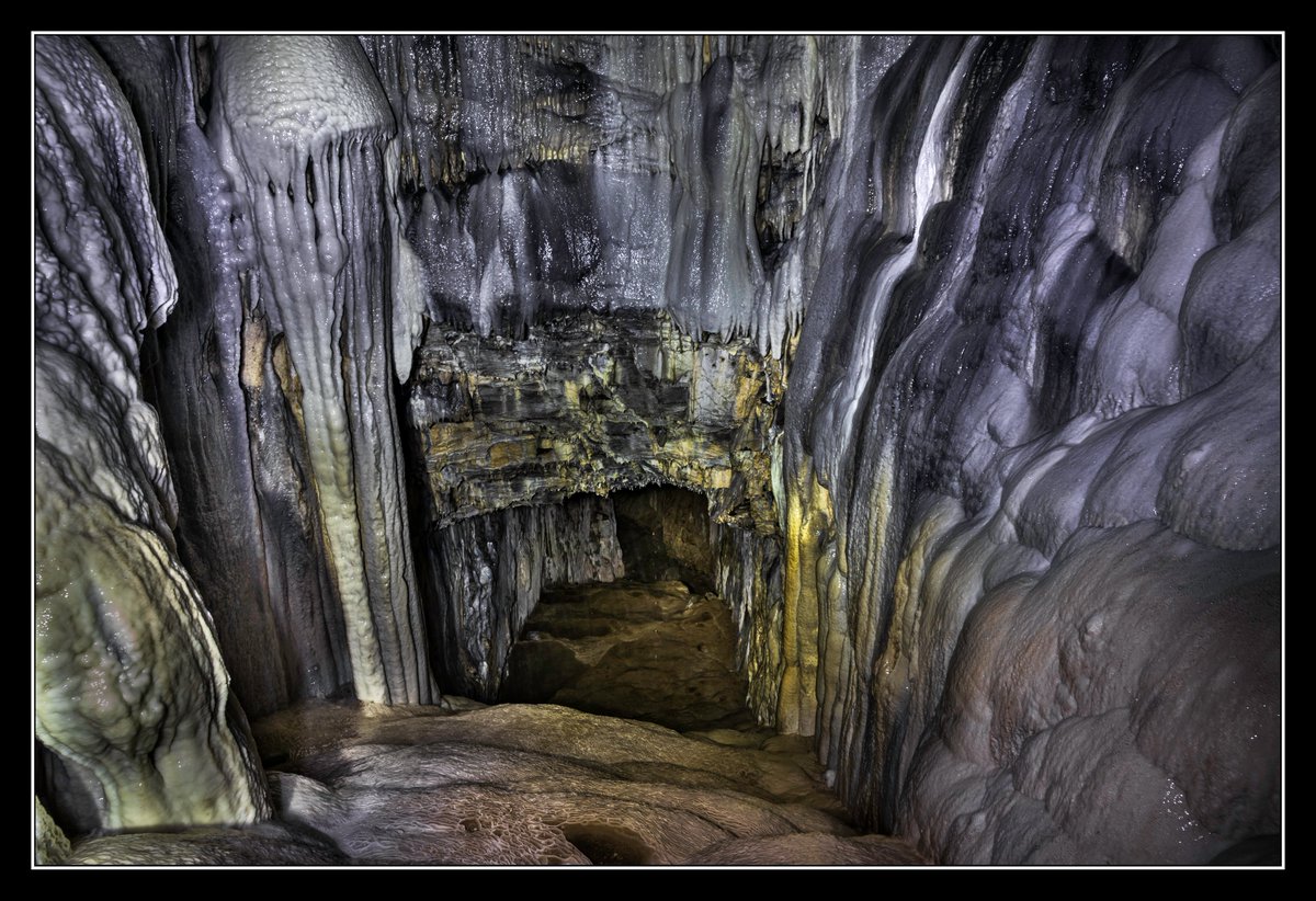 sjedouglas's tweet photo. Here's a different kind of underground space. Spar Cave is a natural cave located near Elgol on the Isle of Skye. It can only be accessed at low tide and the Victorians stole all the good stalactites and stalagmites. https://t.co/DB4x2pWqV8