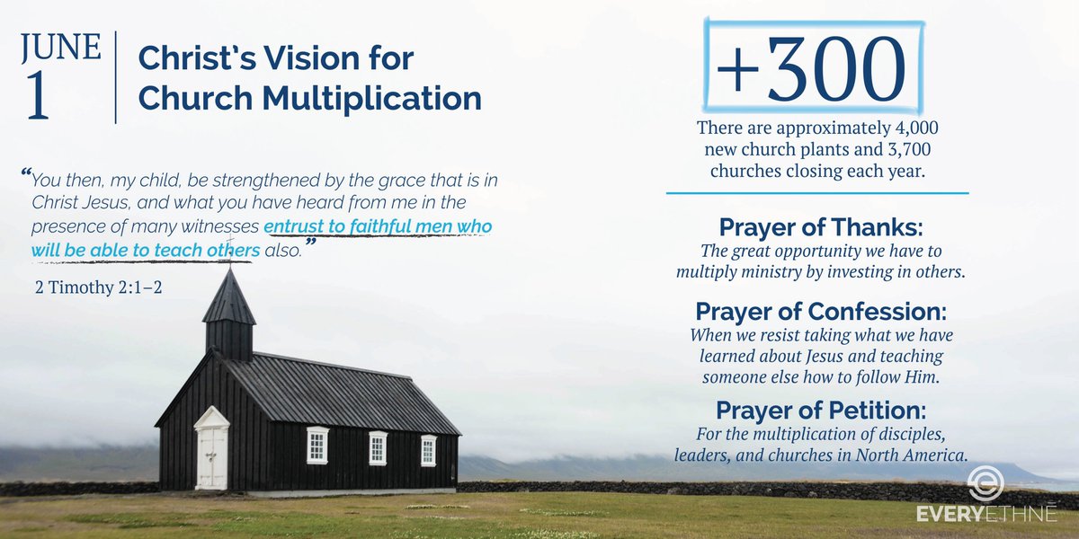 EveryEthne's tweet photo. Week of Prayer Day 2: Today, we are praying for the multiplication of disciples, leaders, and churches in North America. #EEWeekOfPrayer

https://t.co/SVzrU0in8v https://t.co/7EmuWTL6O5