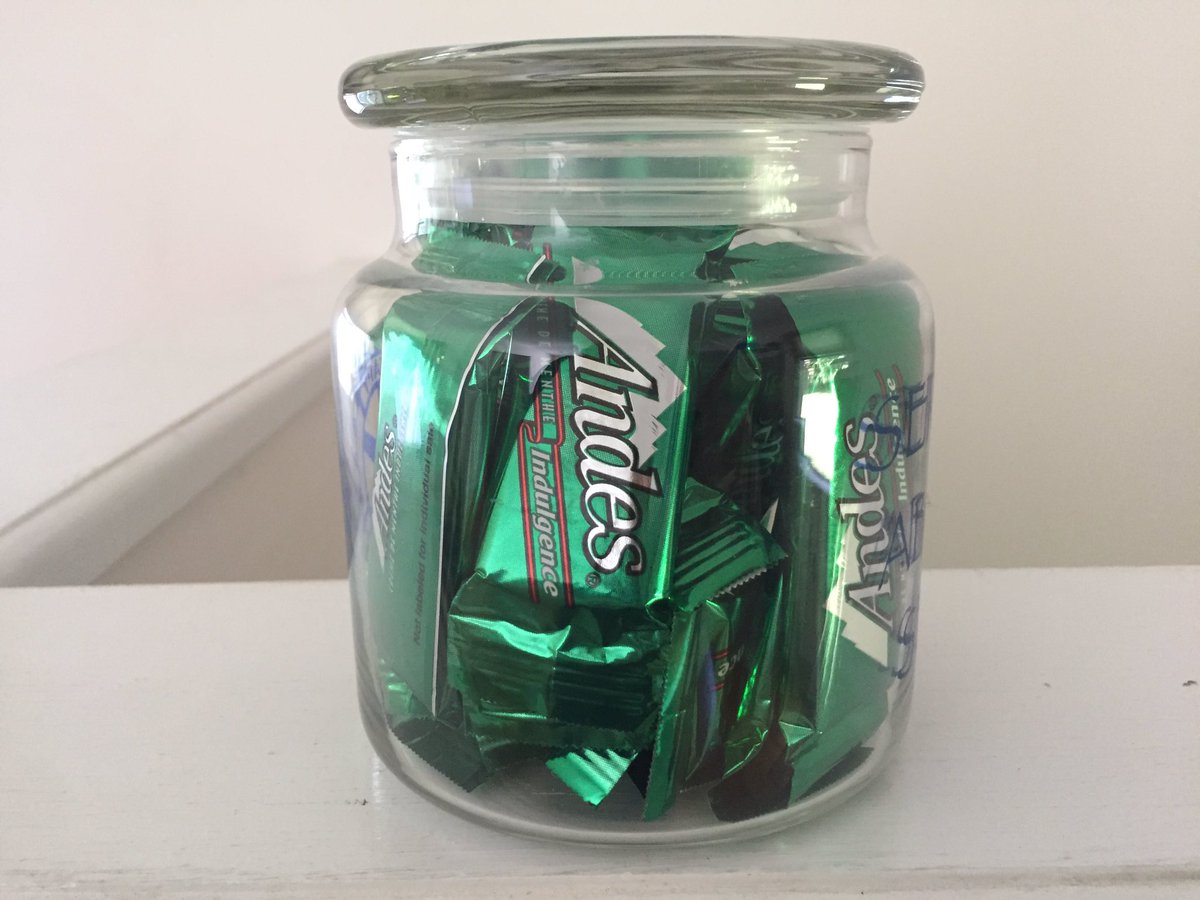MasukHighFBLA's tweet photo. Celebrating our chapter with FBLA Week. Guess the number of candies in the jar and email Mrs. Costello. The closest or correct guess will receive a prize. https://t.co/SzphibGqWv