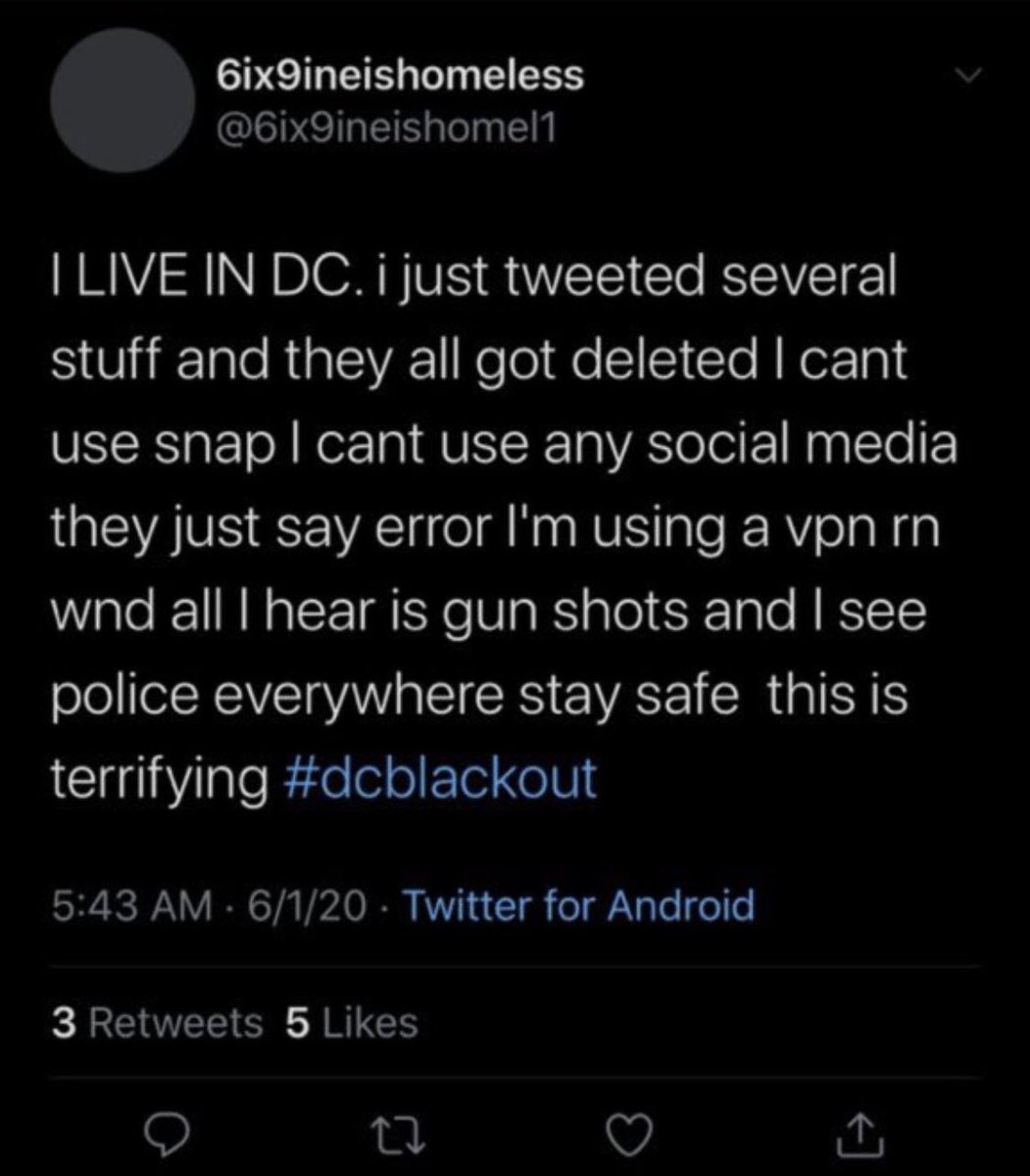  #DCblackout