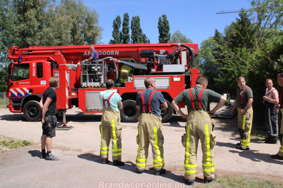 Melding brandweer Kiefkampsweg Emst