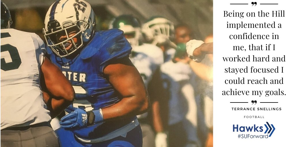 shorteruniv's tweet photo. Terrance Snellings, team captain for Football and a Computer Information Systems major, plans to pursue a position in the Technical Field, with a goal of using his technology degree to work in Security in the Medical Field. #SUForward https://t.co/FeCD8RakuI