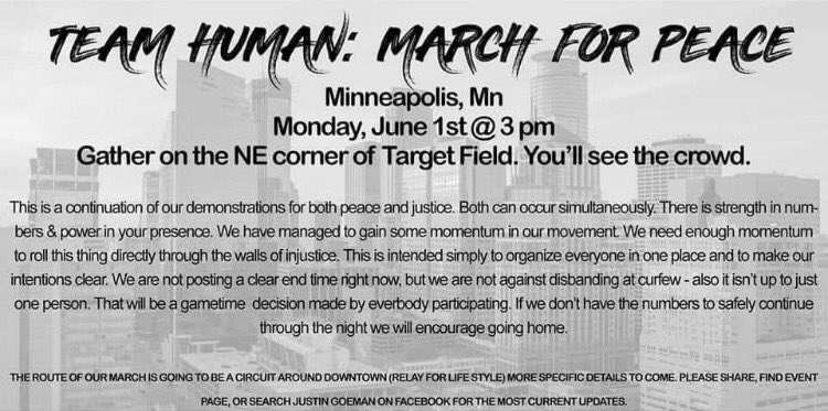 live_mpls's tweet photo. 🚨🚨 this protest was not organized by ppl known &amp; trusted w/in networks 🚨🚨

pls be vigilant &amp; aware if you go. would not suggest it considering the risks &amp; potential set up https://t.co/uU595GGkzy