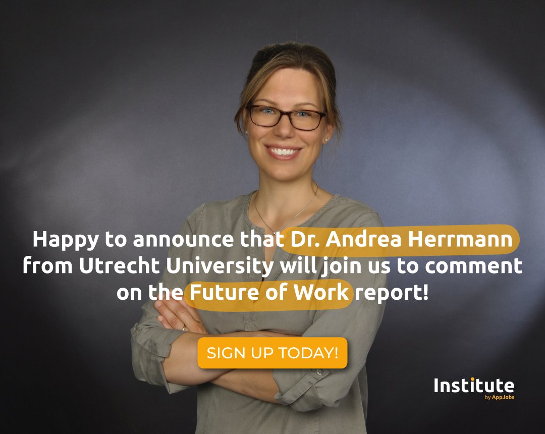 Institute_FoW's tweet photo. Dr. Andrea Herrmann, Associate Professor of Innovation Studies joins us for the launch of the FoW report! 

Click the link to register to the webinar on Wednesday the 10th of June. 
https://t.co/zJu9yt5Q4l https://t.co/6dZsvRA4E1