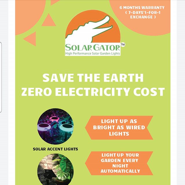 On 22nd April, people around the globe celebrate #EarthDay2020  to demonstrate support for environmental protection 🌎. We also play our part to bring renewable sources of energy ☀️. 

Click on the link below to get 50% off on Solargator products ⬇️
solargator.net