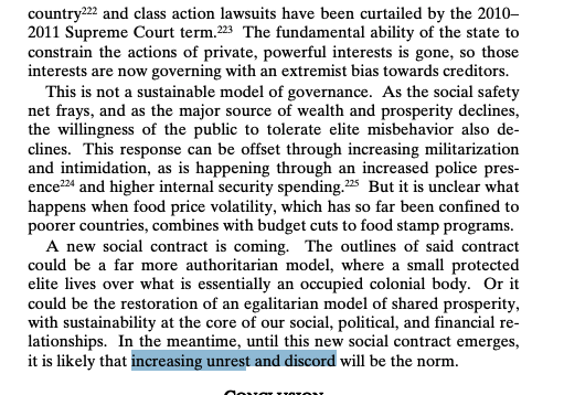 In 2012 I published a piece called The Housing Crash and the End of American Citizenship outlining the collapse of our social contract and predicting the rise of authoritarian trends and social disorder. None of this is unexpected.