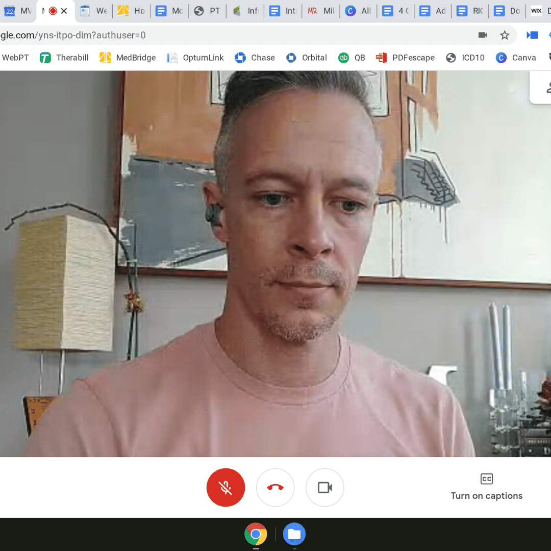 mvmtPT's tweet image. 1)  What my patients see in their Telehealth session.
2) The mess that is actually happening in the background.
mvmtpt.com/?utm_source=ho… #MVMT #MoveToLive #WhatMovesYou #mvmtpt #telehealth #virtualvisit #physicaltherapy