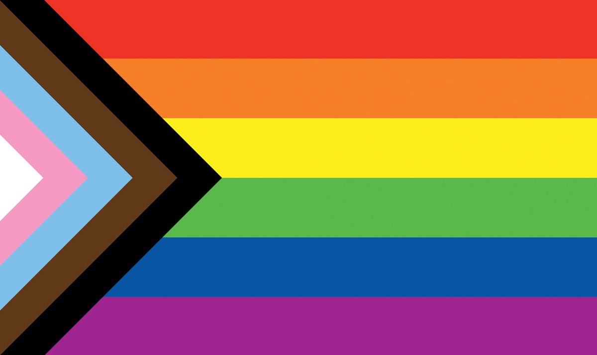 CitynIslington's tweet photo. June is #PrideMonth2020 - this year, we are using Daniel Quasar’s ‘Progress’ Pride flag. Representation matters - the arrow on this inclusive flag represents forward movement. At CANDI, we celebrate all of our LGBTQ+ staff &amp; students - #HappyPrideMonth #PRIDE2020 https://t.co/y3uw14tvG4