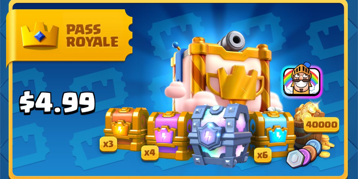 💰PASS ROYALE GIVEAWAY💰

To enter:

✅Follow me <a href="/RozayGG/">Rozay</a> 
✅Retweet/Like
✅Reply with your current favorite card in Clash Royale

🤫More giveaways on my IG &amp; YT