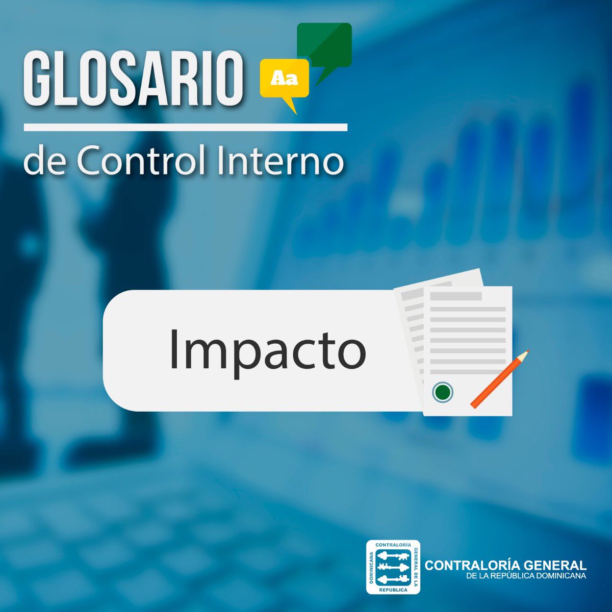 ContraloriaRD's tweet photo. ¿Conoces el concepto de Impacto en términos de control interno?
✅Se refiere a las consecuencias o efectos que puede ocasionar la materialización del riesgo. Responde a la pregunta sobre cuál puede ser la gravedad del daño o la limitación del objetivo.
#DatosCGR https://t.co/vOeRRmSvkB