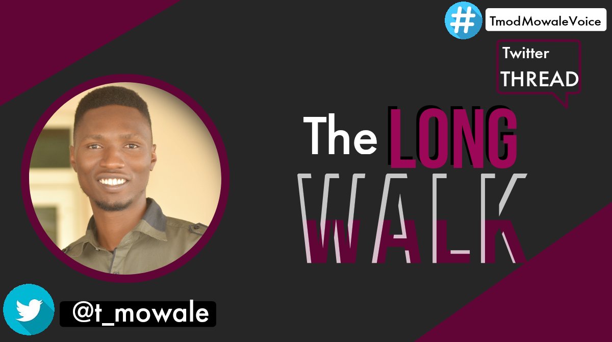 T_mowale's tweet photo. LONG WALK: THE FEAR FACTOR
 
1. For every new push we want to make in life there is always a fear factor that comes with it, especially when it involves us risking those resources we cherish so much. 
THREAD
#TmodMowaleVoice
#June1st 
Happy new month https://t.co/OjL9G5jqLF