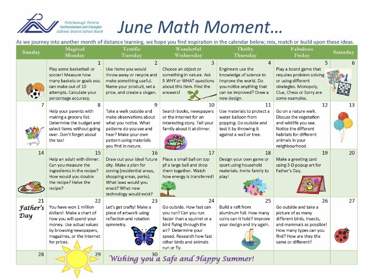 StCatPVNC's tweet image. Here is the June Math Moment...#pvncleads #pvnclearns #mathmoment
