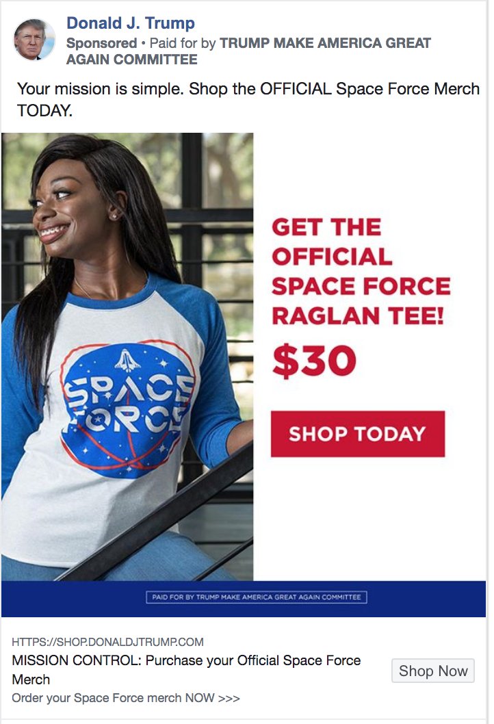 The <a href="/realDonaldTrump/">Donald J. Trump</a> campaign is running these FB ads during this time...whereas <a href="/JoeBiden/">Joe Biden</a> isn't running FB ads - he visited a protest in Wilmington. Two very different approaches during this turbulent and painful time for our country. #2020election #GeorgeFloydProtests