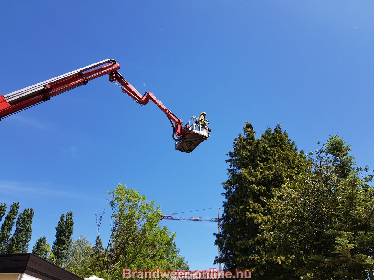 Melding brandweer Kiefkampsweg Emst