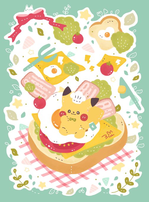 「玉子 サンドイッチ」のTwitter画像/イラスト(古い順)