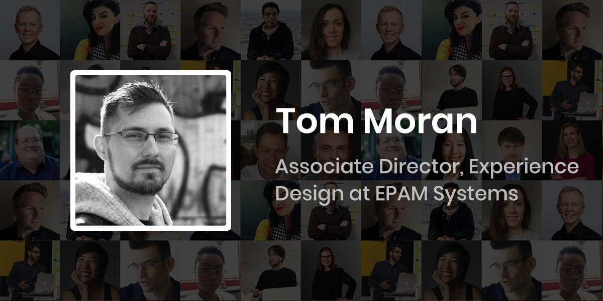 Read the latest interview by <a href="/TheUXSyndicate/">The User Experience Syndicate</a> featuring EPAM’s Associate Director of Experience Design <a href="/UXTomM/">Tom Moran</a> as he gives advice and tips for others in #UserExperience. ow.ly/he0g50zRqr5