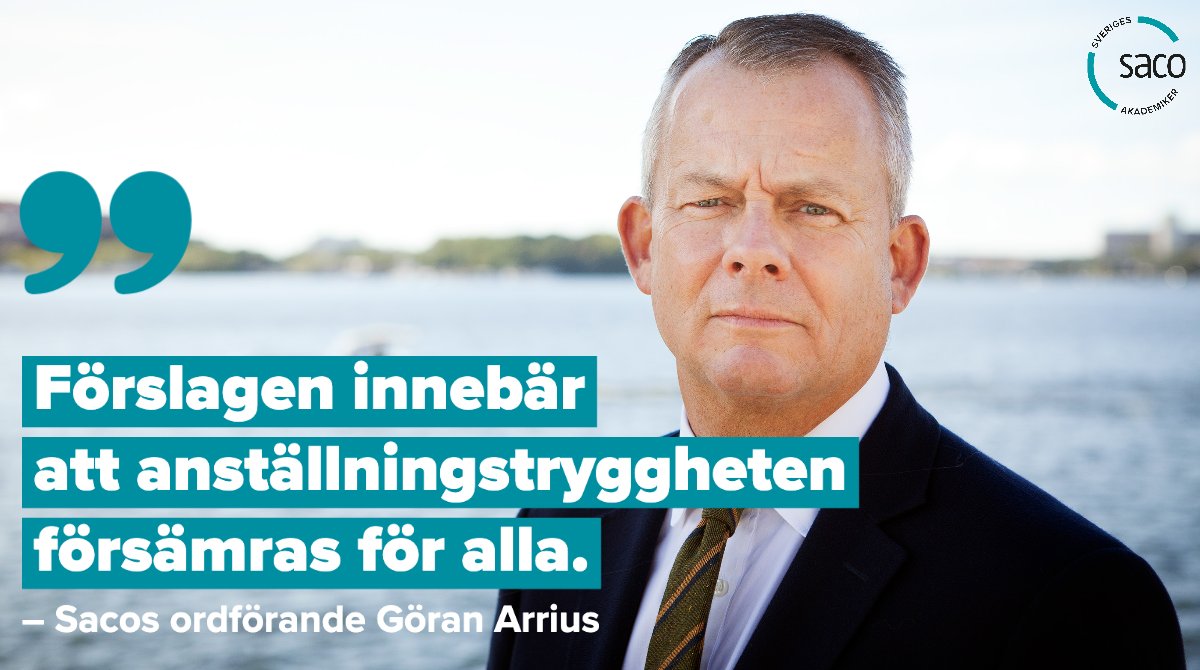 Idag lägger utredningen om en moderniserad arbetsrätt fram sitt förslag till regeringen. Förslaget river fullständigt ner den balans och det välfungerande partssamarbete som nu råder på arbetsmarknaden. Det kommer leda till tysta och rädda arbetsplatser. bit.ly/36TO4YD