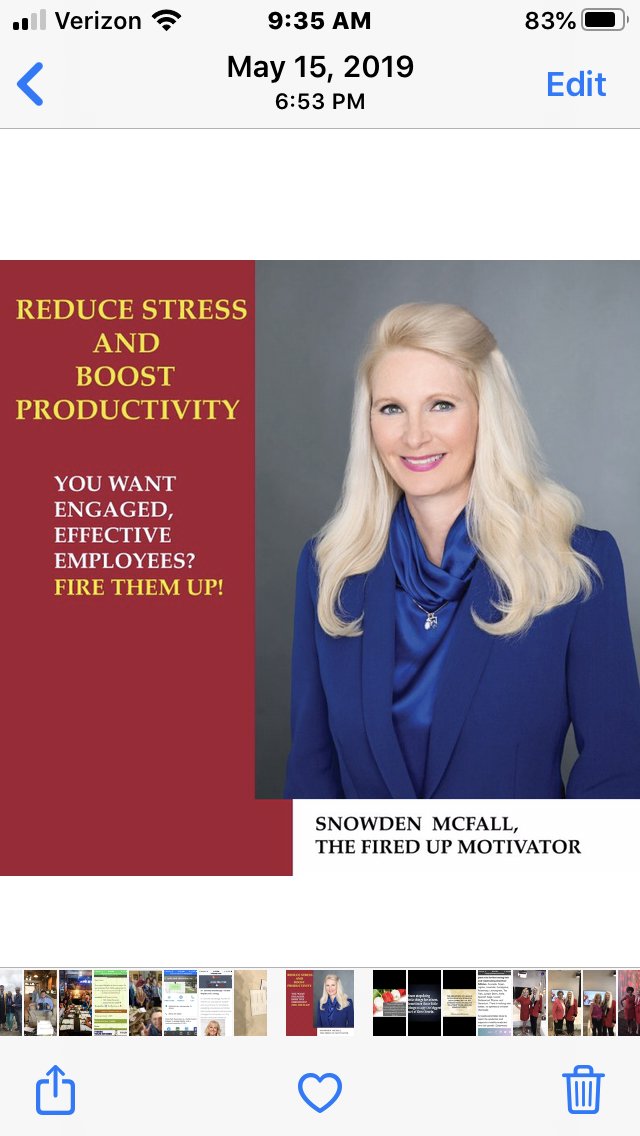 snowdenmcfall's tweet image. Online virtual speaking, training and coaching in stress management, online public speaking and successful business growth #FiredUp #PracticalMotivation #DressAuthor #Speaker #FemaleKeynoteSpeaker #2xentrepreneur