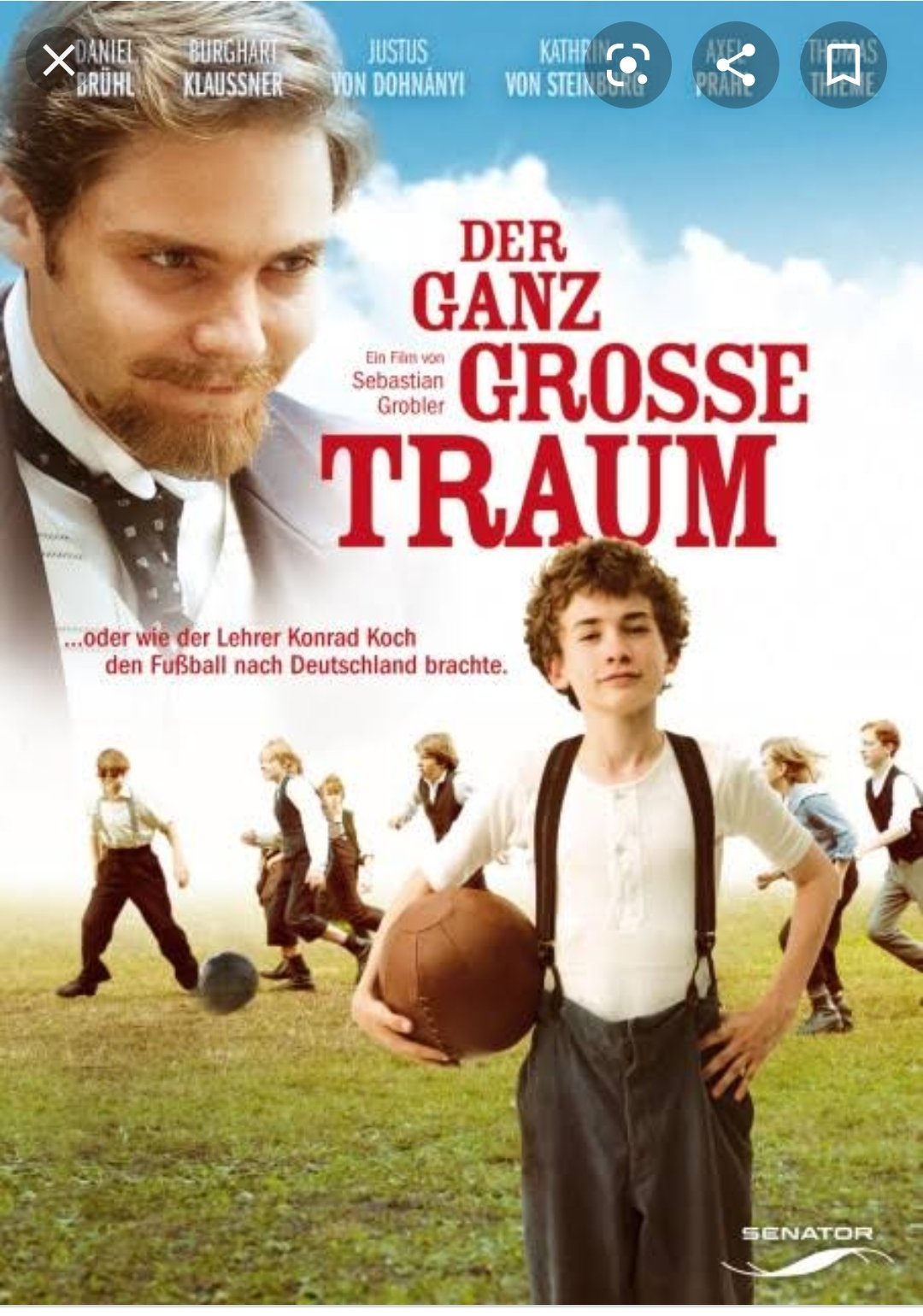 にーこ 現実逃避したい 戦後のドイツの話なんだけど 頭の凝り固まった大人達と変革を起こそうとするコッホ先生と生徒の話 英語教師として赴任した先生がサッカーと共に英語を教え スポーツでフェアな精神や仲間意識や縛られない未来を って書いててまとま