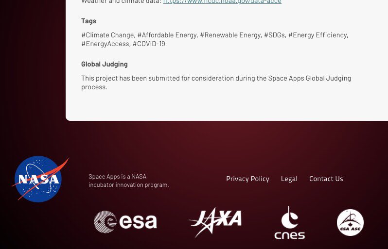 PACE_SpaceApps's tweet photo. Last night was memorable! 
Our project has officially been submitted for global judging 🚀💡

We are very proud of our team!

Big thanks to Suwan, Sana, Lama, Ismail, Abdulkarim, and Victor 
🇮🇪 🇨🇳 🇰🇼 🇲🇦 🇦🇪 🇳🇬 
#SpaceApps @SpaceApps https://t.co/TpO2B9Oprk