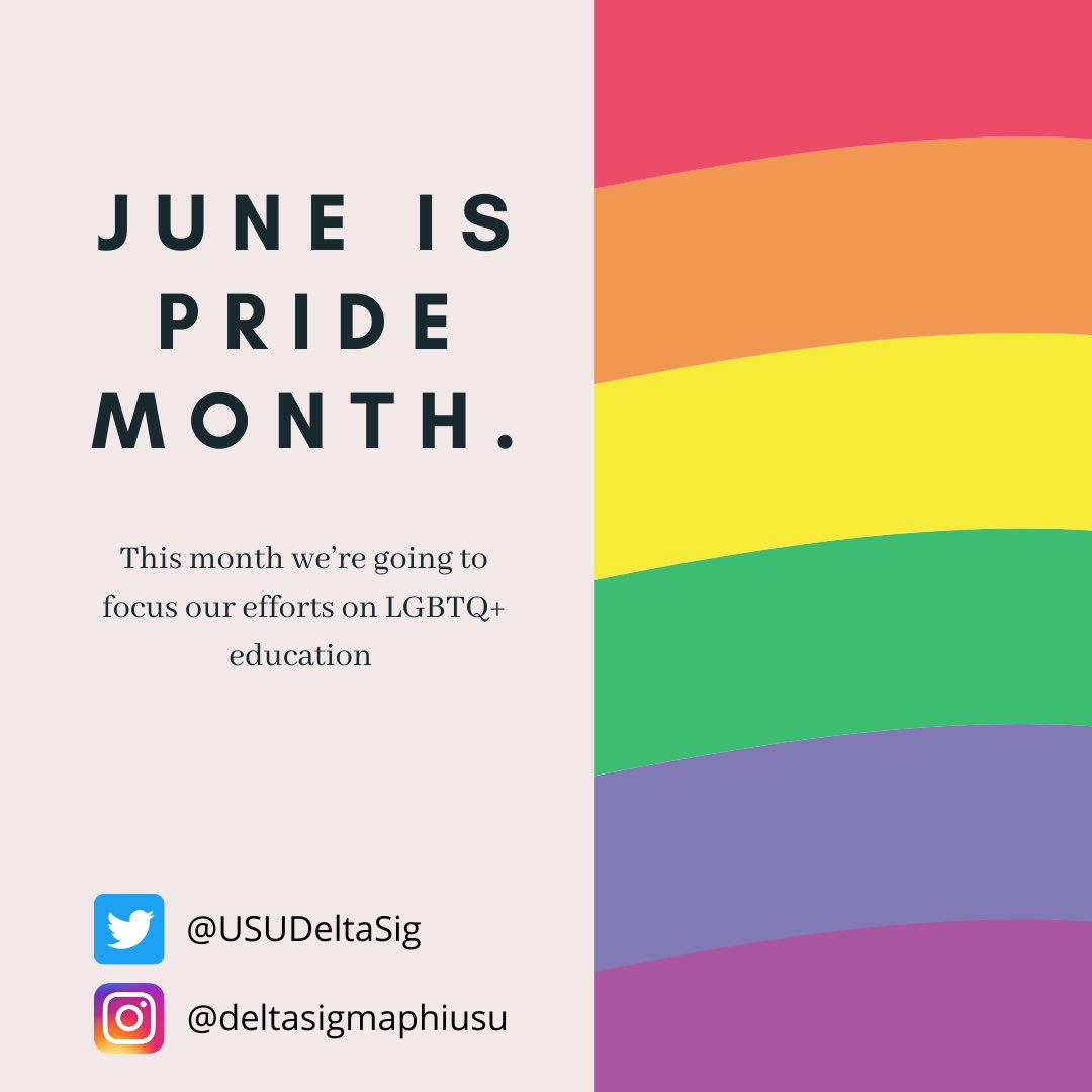USUDeltaSig's tweet photo. Love is Love https://t.co/zqDtHfNTt5