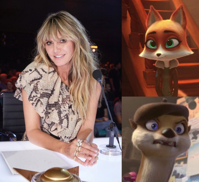 Happy 47th Birthday to Heidi Klum, the voice of Jade and Bertha in Arctic Dogs! 