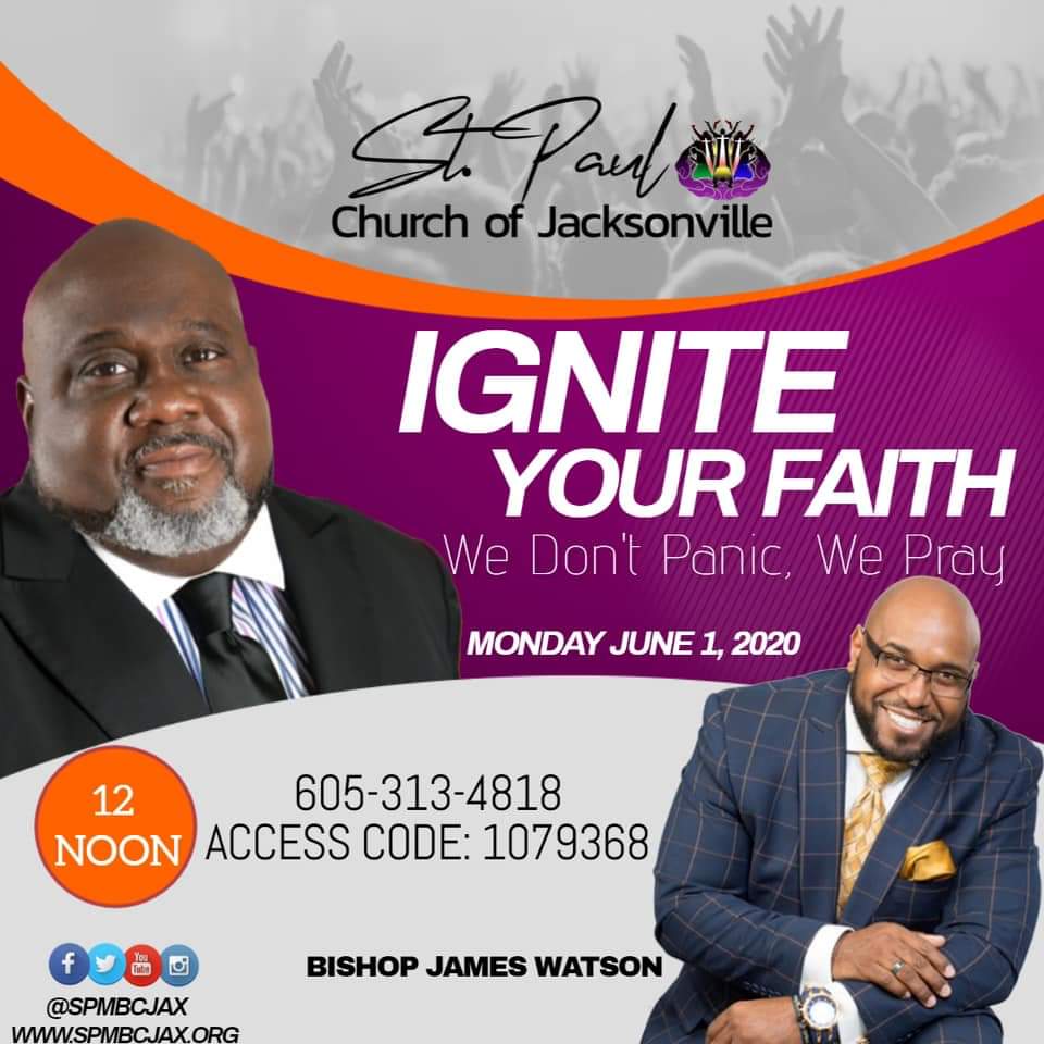 James_Watson31's tweet photo. Join Bishop John Guns for our 12 noon prayer call! https://t.co/713BpF3Kjr
