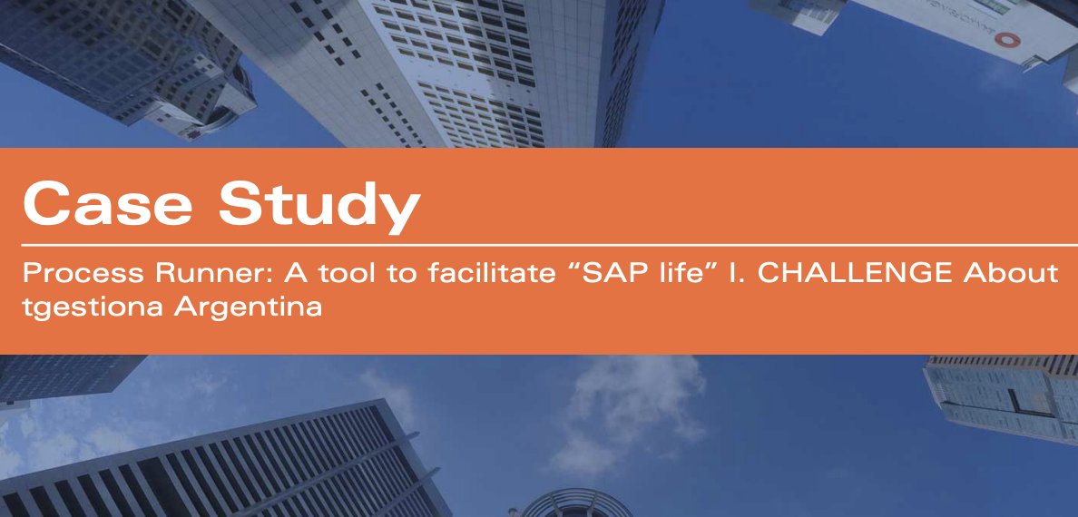 InnoweraSAP's tweet image. Customer Spotlight: How @tgestionaArg uses #ProcessRunner to automate #data maintenance and #migration tasks while experiencing a 25% improvement in efficiency. Read it here:  
innowera.com/wp-content/upl…