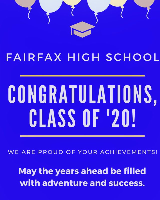 The wait is over!!! Happy Graduation Class of 2020!!!