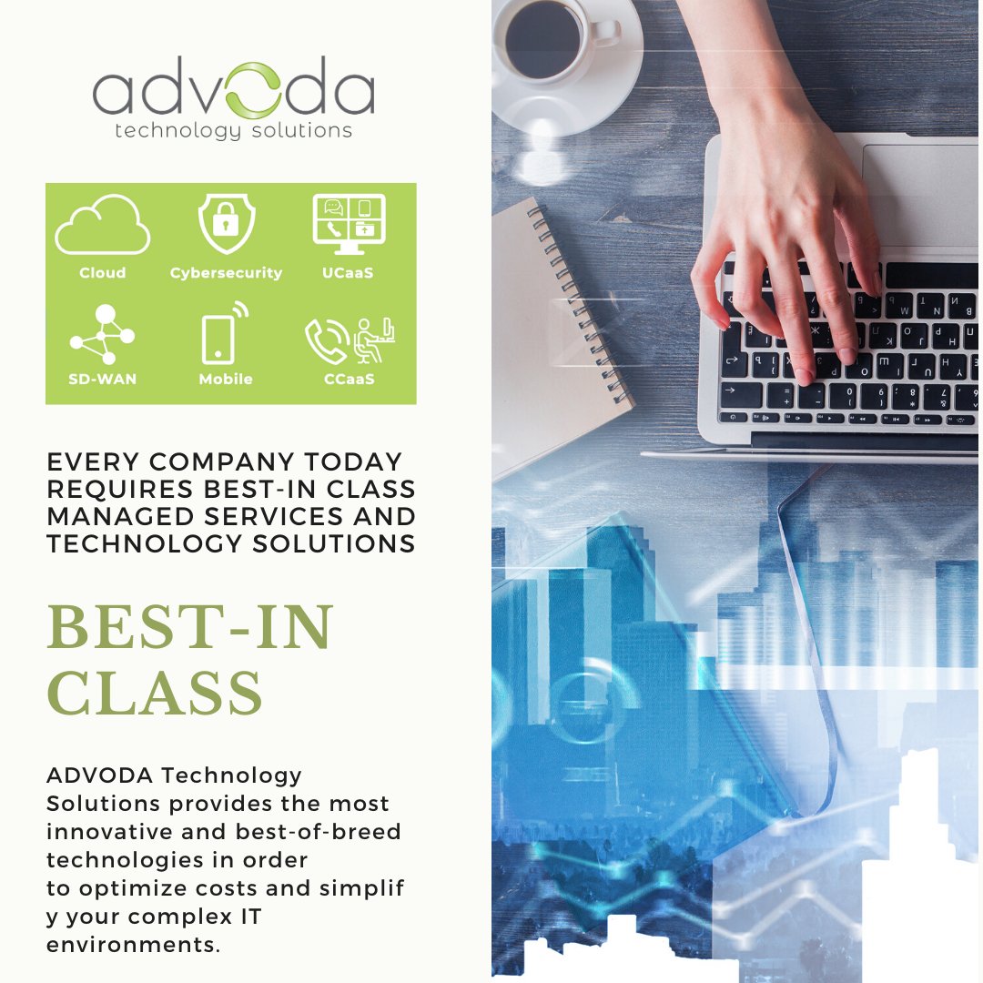 ADVODA's tweet image. #TelecommunicationSolutions - Our organization is built around managing your IT and telecom service experience from inception through the life of our relationship.

Find out more: advoda.com/whyadvoda #IT #telecom #technology
