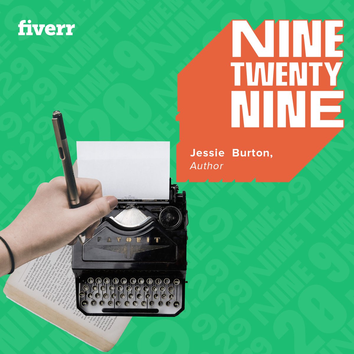 fiverr's tweet photo. Jessie Burton heard a lot of nos before she finally got her first book published. Several bestsellers later, she shares her business growth lesson with @eshaanakbar on #Ninetwentynine. Click here to listen now: https://t.co/4ucSi4Y7p0 https://t.co/HjnTkbayKE