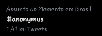 NixKett's tweet photo. o brasileiro precisa ser estudado, subimos a hashtag errada KKKKKKKKKK #Anonymous https://t.co/fd7KHGz7Np