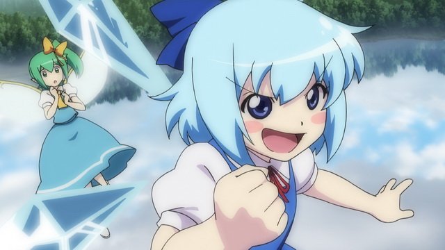 満福神社 中の人は脚本とか担当トミー朕 On Twitter 氷の日 とのことで 幻想万華鏡の氷の妖精チルノを 基本よけいなことばかりているトラブルメーカーですが かっこいいところもあるんです Https T Co Ieo7t8drzw Twitter