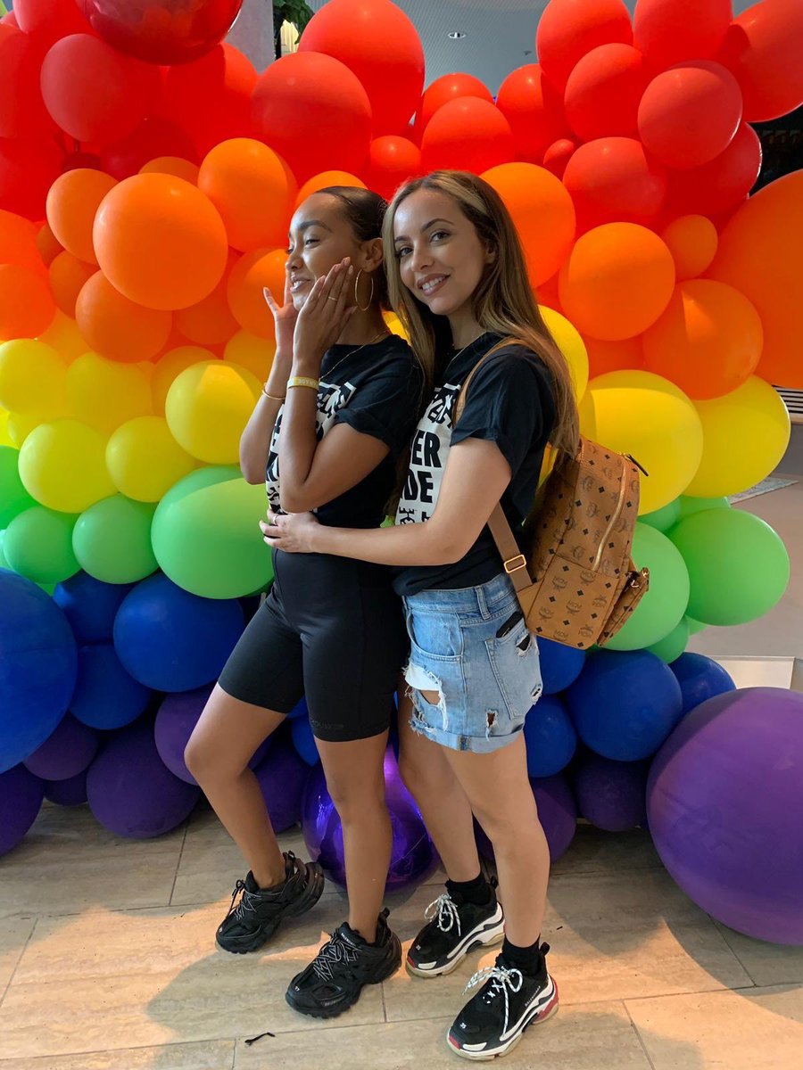 Happy  #PRIDE2020  ! Thank you  @LittleMix for being such wonderful allies and to our followers: never be afraid to be you. We are always here for you and love you so much!