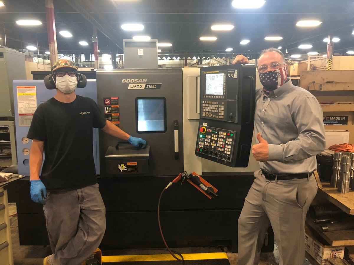 PMToolSolutions's tweet image. New Lynx 2100LB installation! Staying productive through a pandemic.