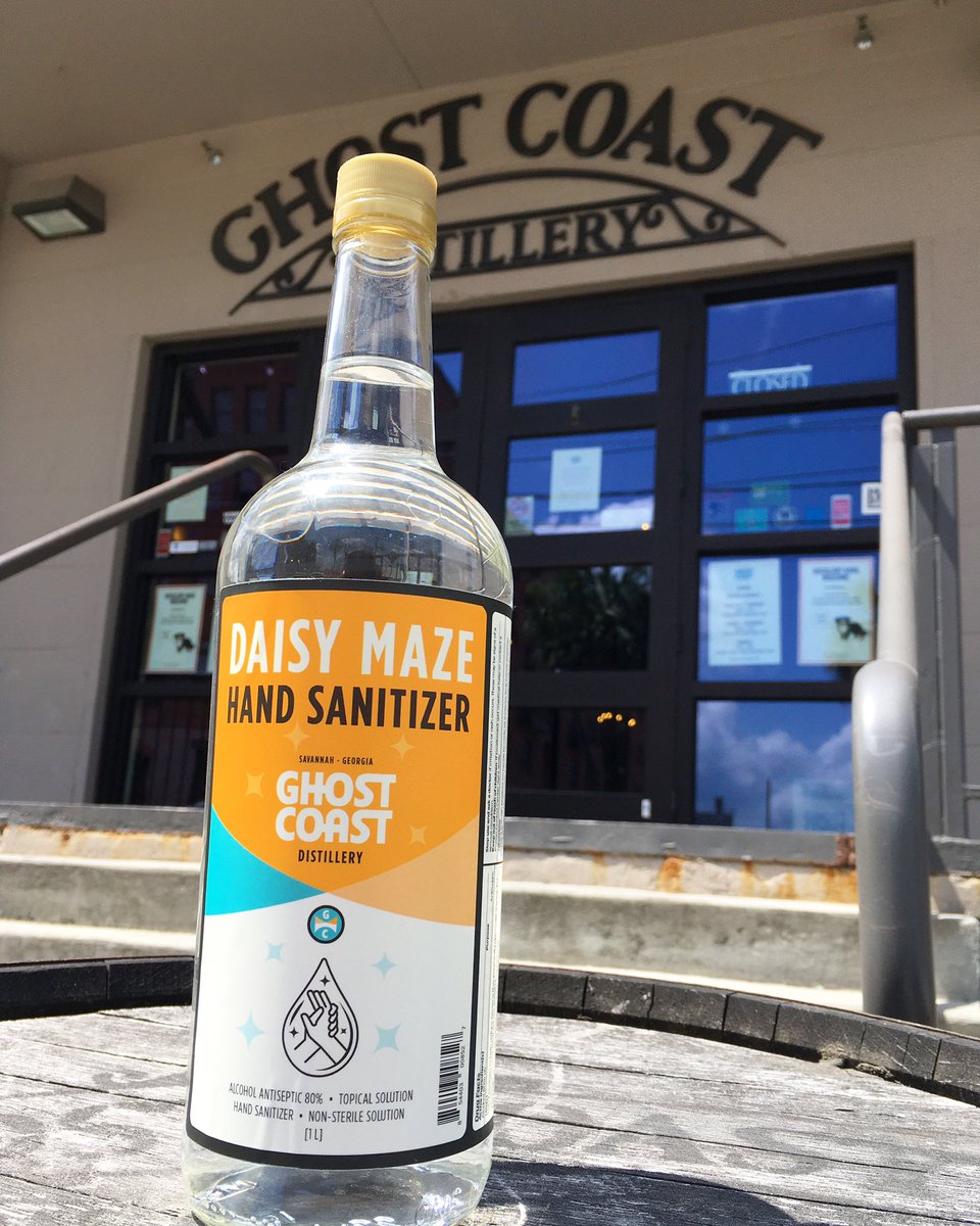 GhostCoastDist's tweet image. Ghost Coast’s cocktail room will remain closed to the public for the safety of our staff and guests. As bars begin to reopen today, remember to #askforghostcoast and enjoy Savannah’s ONLY local spirits 🥃 We can’t wait to welcome you back soon. 
.
.
.
.
.
#savannahstrong
