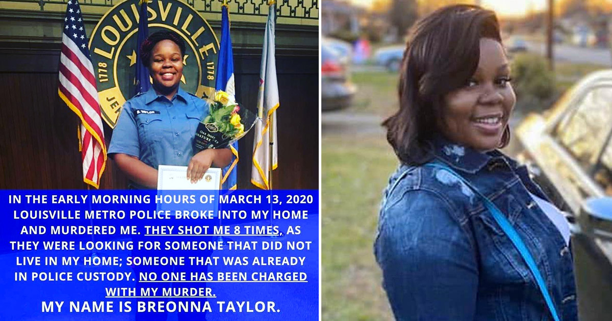  #BreonnaTaylor was an EMT. That means she trained and worked with police, on site, in ambulances and occasionally crime scenes. EMT's/ Firemen/ Cops are all critical parts of public service and protection for any town or city. She was PART of the TEAM and was shot in her own home