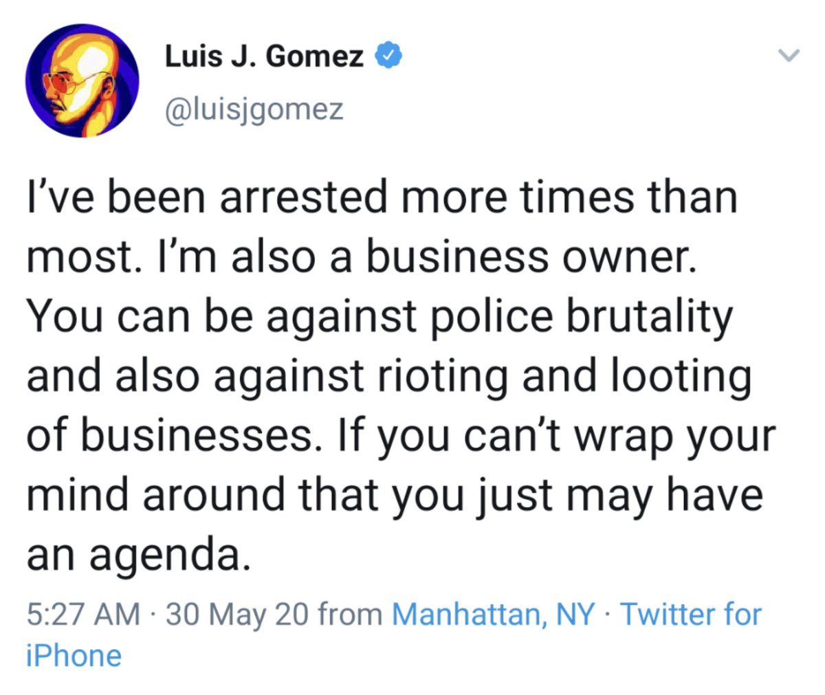 Hi all, while I sympathize with businesses who have experienced losses, I want to address how statements like this have been used to advance problematic rhetoric around the protests. Don't fall for it: