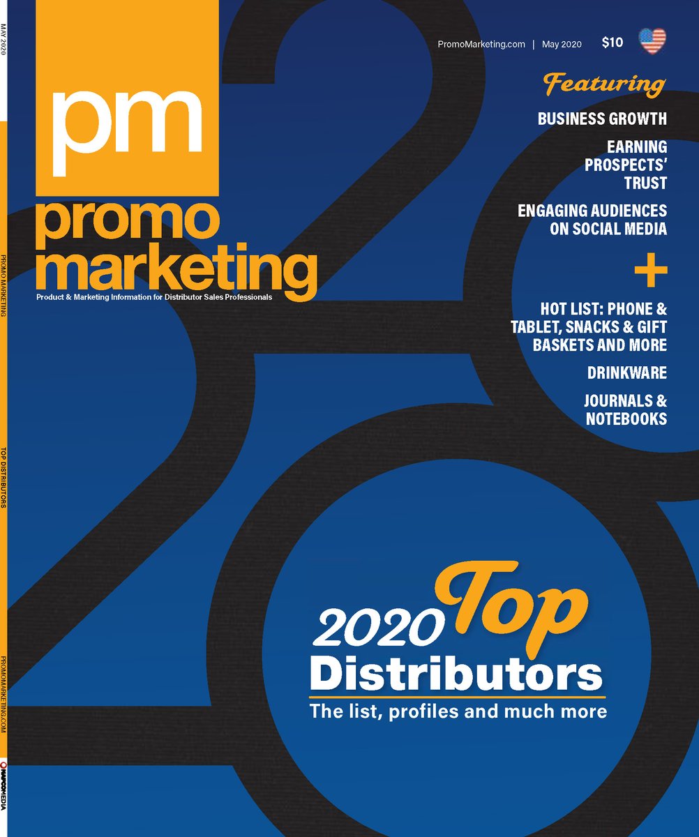 americanbus's tweet photo. We're proud to announce that American Solutions for Business has climbed to #8 (up from #11 in 2019) on Promo Marketing Magazine's Top 2020 Distributors list! ππ #topdistributors #promomarketing https://t.co/Z03EG6LKzQ