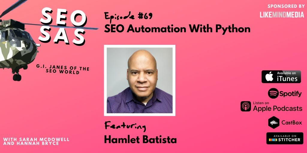 The One Where We Chat To Hamlet Batista About SEO Automation seo-sas-podcast.captivate.fm/episode/chat-h… #seo #automation #python