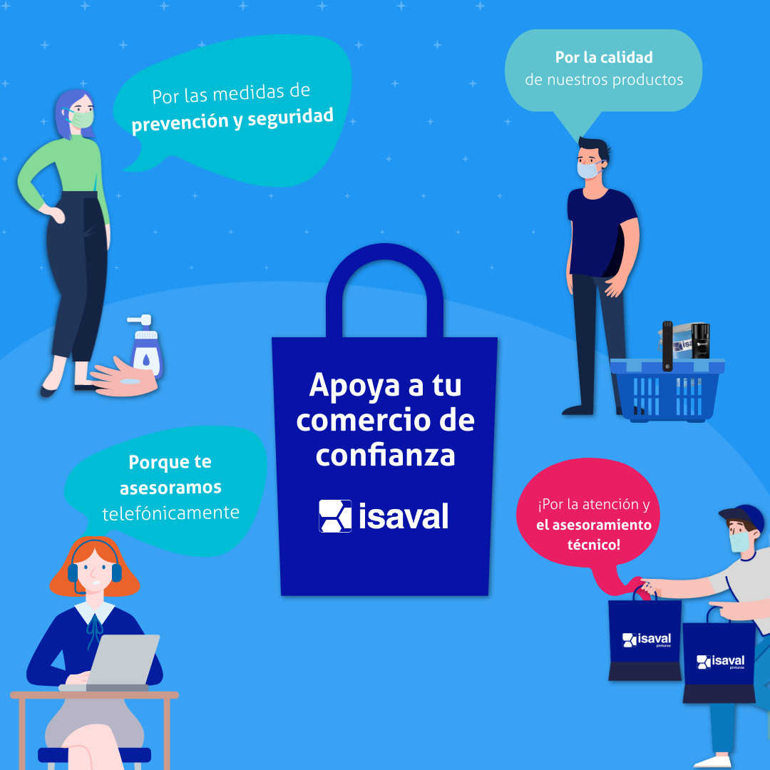 Pinturas_Isaval's tweet photo. Un buen producto no triunfa sin la prescripción adecuada y en Pinturas Isaval, sabemos que, para comprar pinturas, barnices, masillas, morteros, revestimientos de fachadas… el mejor lugar son los distribuidores y puntos de venta Isaval. #CompraLocalCompraIsaval https://t.co/f9zUZbShfz