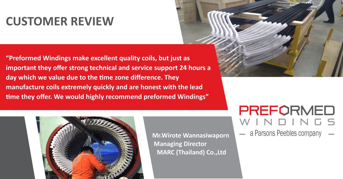 Preformed Windings tweet media