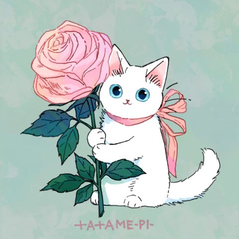 「猫口 白い猫」のTwitter画像/イラスト(人気順)