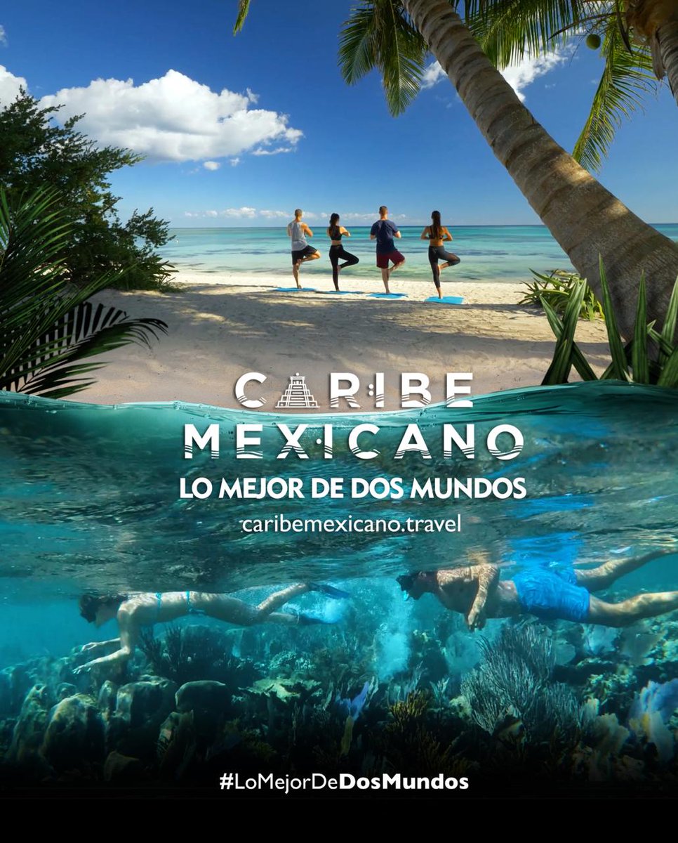 YuniEduar2_Mx's tweet photo. Cada rincón del #CaribeMexicano🏝 tiene un sinfín de historias que contar.

¡#LoMejorDeDosMundos🌊✨en un solo lugar!

📹 #VÍDEO👉🏻https://t.co/dnO2QERRC1
 @CPTQROO @CarlosJoaquin @CaribeMexico https://t.co/O0m5v44l5W