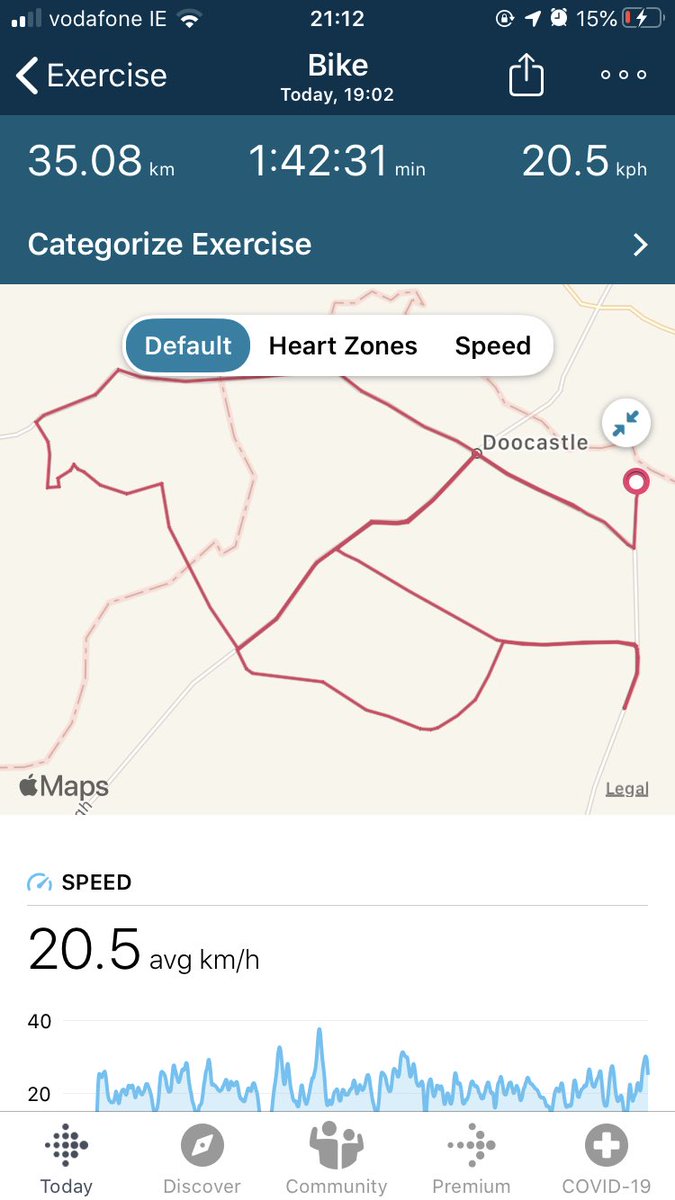 ShellbellMayo's tweet photo. Lovely bike ride this evening despite the heat!! Nice way to end a long weekend! 😊🥵🚴🏼♀️☀️#BankHolidayMonday #sunshine #keeponmoving #sumertimevibes #eveningcycle #bike #heat #blueskies https://t.co/oiYRPFb8Sq